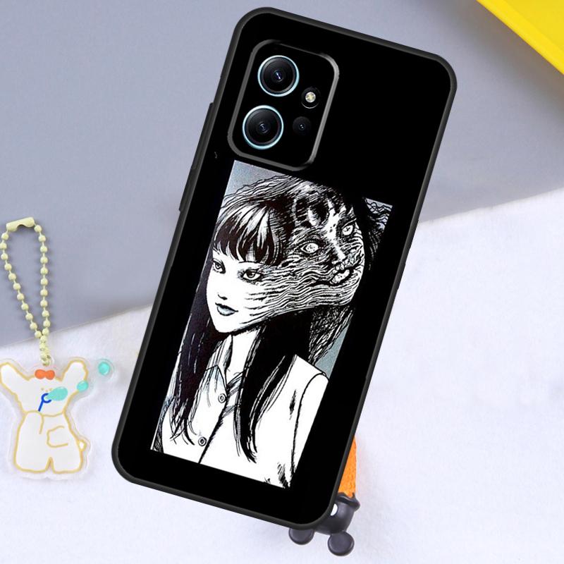 Horror Manga Style Case For Xiaomi Redmi Note 13 9 10 11 12 14 15 Pro Plus Cover For Redmi 15 C 14C 10C 12C 13C