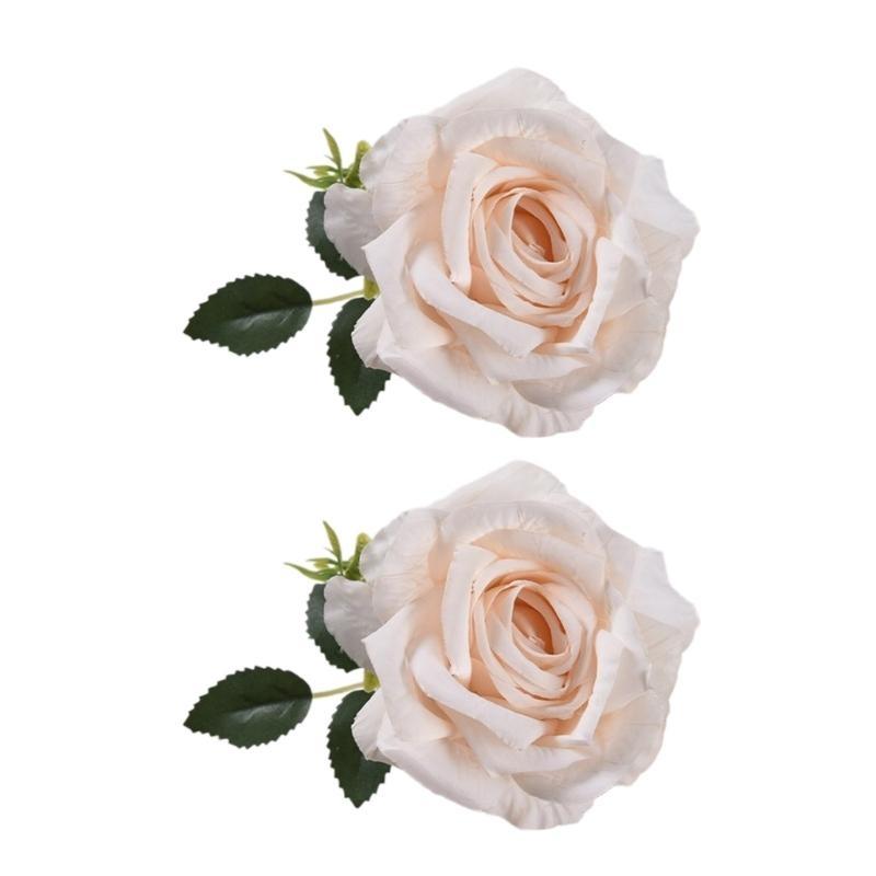 Rose Curtain Tieback Clip-on Flower Tie Backs Holder Voile Net Drape Accessories