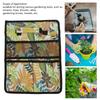Garden Tool Storage Bag 600D Oxford Cloth Foldable Portable Gardening   with Multiple Pockets for Outdoor Garden
