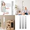 Kids Height Ruler Acrylic Height Measuring Stickers Baby Growth Chart Wall Stickers