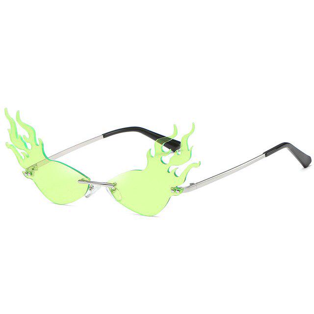 Fire Flame Occhiali da sole Donna Uomo Rimless Wave Occhiali da sole  Occhiali da sole di tendenza di lusso Occhiali da sole stretti acquista in  modo economico — spedizione gratuita, recensioni reali