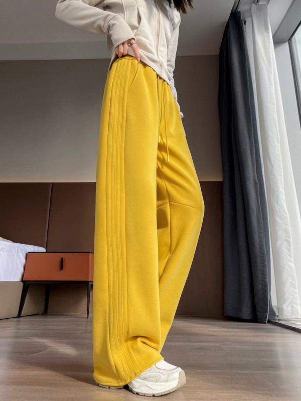 

Women s High-Waisted Slim-Fit Wide-Leg Banana Pants - Spring Fashion Small