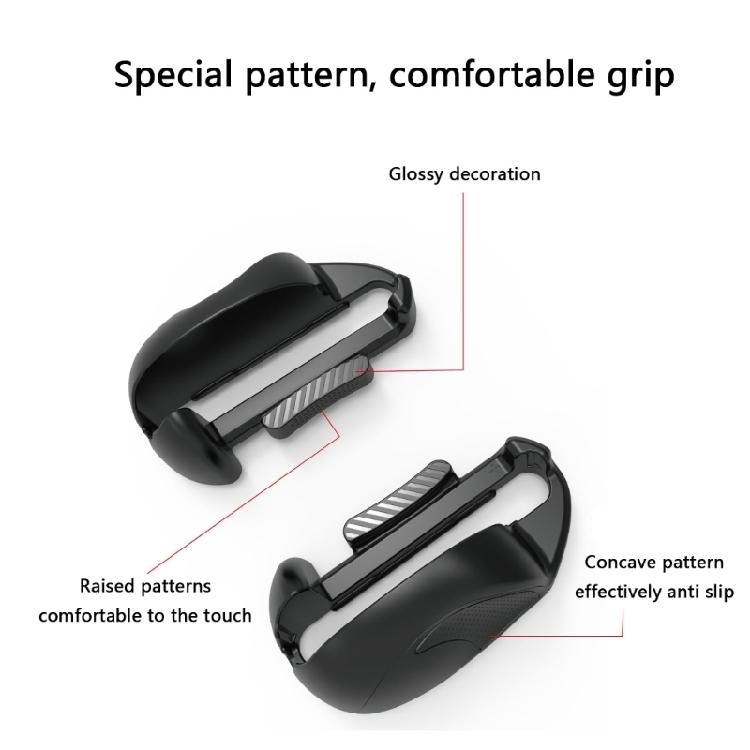 1 Paar Ergonomische Spielgriff-Halterung Links Rechts Gamecontroller Maushalter Griff für NS2 Gaming-Zubehör