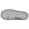 Li Ning Future C1 Textile, Cow Leather Slip Resistant Low Top Skateboard Shoes Women's White Green AGCT120-3
