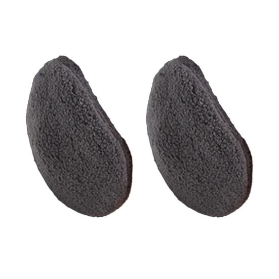 

1 пара зимних наушников-муфт, теплые фланелевые, легкие, с тонкой окантовкой, портативный универсальный зимний аксессуар