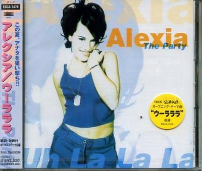 CD ALEXIA  The Party ESCA7478 Epic 1999 Japan Dance  Electronica Used