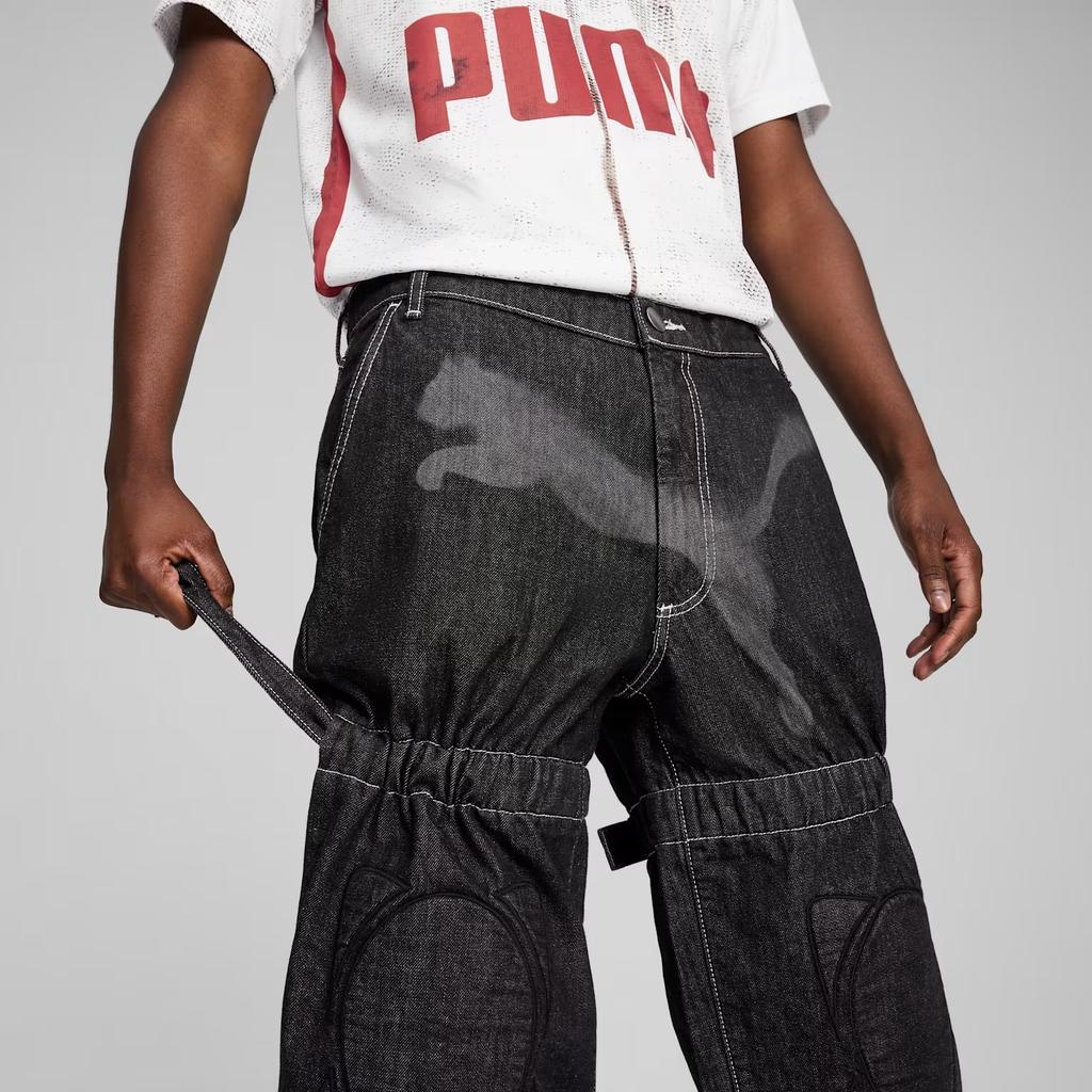 Puma x A$AP ROCKY Knee Pad Pants Black-Denim Men's