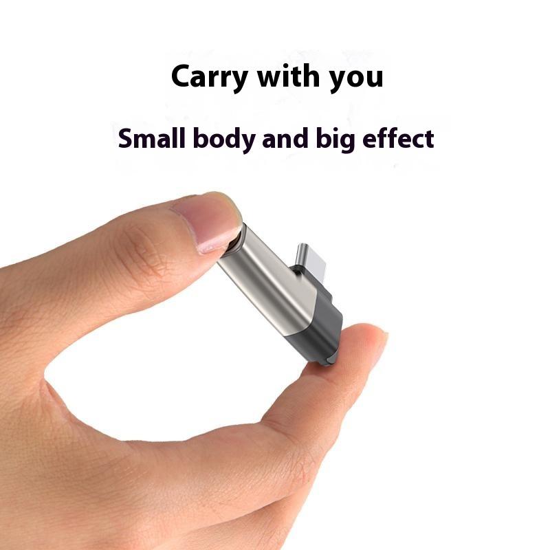 Type-C to 3.5mm Headphone Adapter Digital Audio Converter DAC Chip for Smartphones/Tablets
