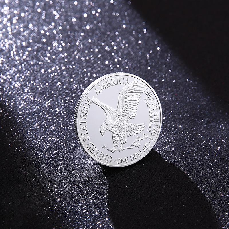 United Statue Of Liberty Challenge Coin Fine Silver Collectibles America Co