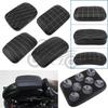 Retro Black Suction Cup Seat Cushion for Harley Cruiser Prince Motorcycle