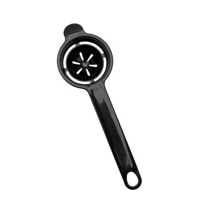 Separatore di uova con manico lungo, filtro in plastica, fessura per carta, per torte, dessert, pasticceria, utensili da cucina per la casa, gadget da cucina