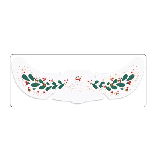 Waterproof Temporary Tattoo Sticker for Face, Women Girls Face Tattoo Decal, Decorative Fake Tattoo for Valentine s Day, Wedding P
