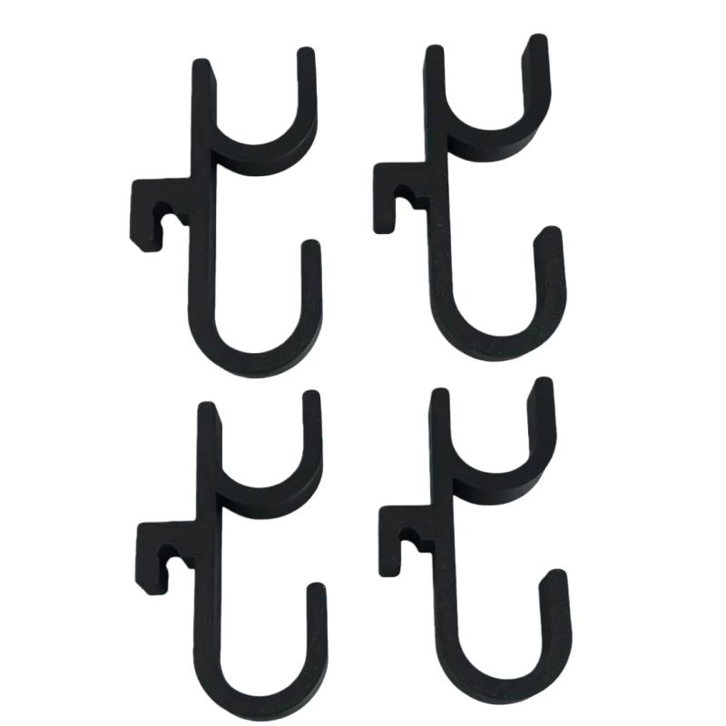4/2Pcs Car Umbrella Hook Trunk Umbrella Holder Suitable For Any Cars With No-Drill Installation Plant Towel Holder Auto Internal