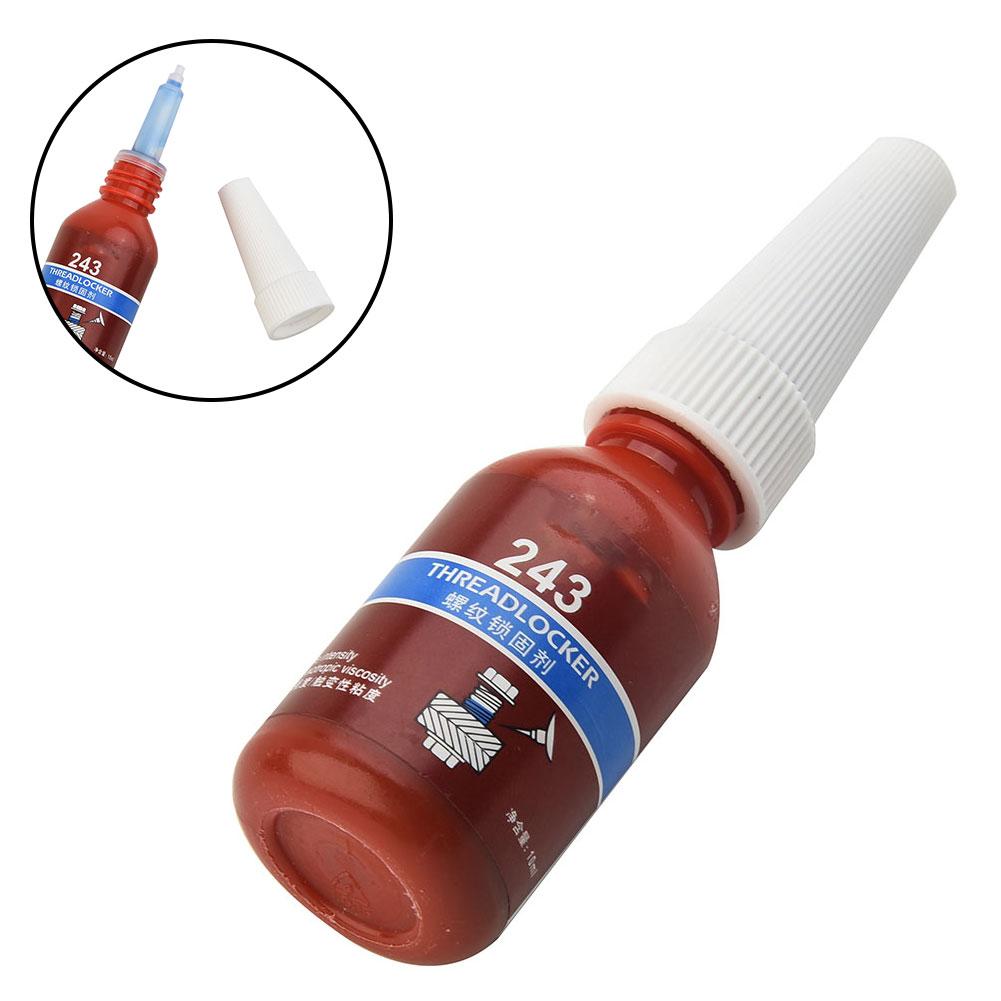 10ml Medium Strength Threadlocker 243 Quickly Cured Thread Locking Agent Anaerobic Adhesive Glue Anti-loose