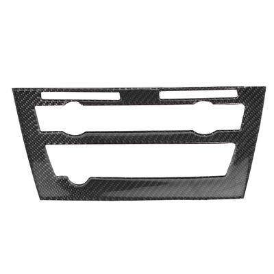 Kohlefaser CD-Panel Rahmenverkleidung Innendekoration Passend für X5 X6 F15 F16 2014-2017 LHD RHD