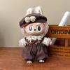 Fashion Clothes Hoodies Doll Clothes Color Match Hoodies Dolls Accessories For 17Cm Labubu Doll Clothes Gift
