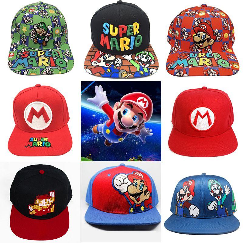 Stylish Super Mario Luigi Baseball Trucker Hat Cap With Adjustable Fit For All