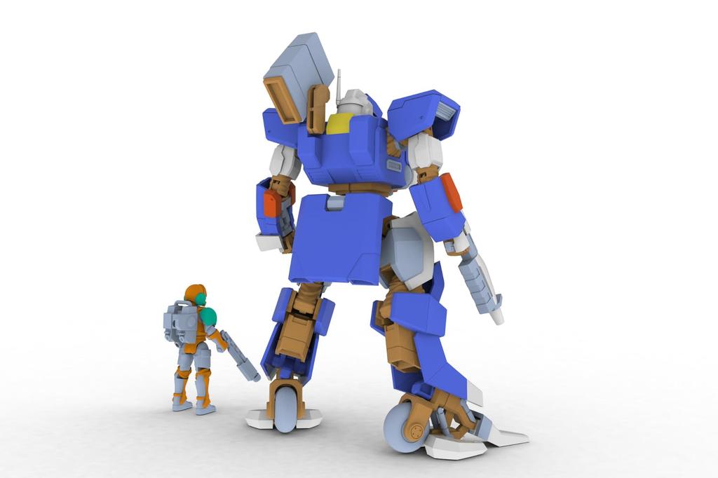 PM Office A 5inch Mechanism Wolf Fang Kuga 2001 TYPE01 Soryu Scale Plastic Model PP216 1/35 Pre-colored (Robot)
