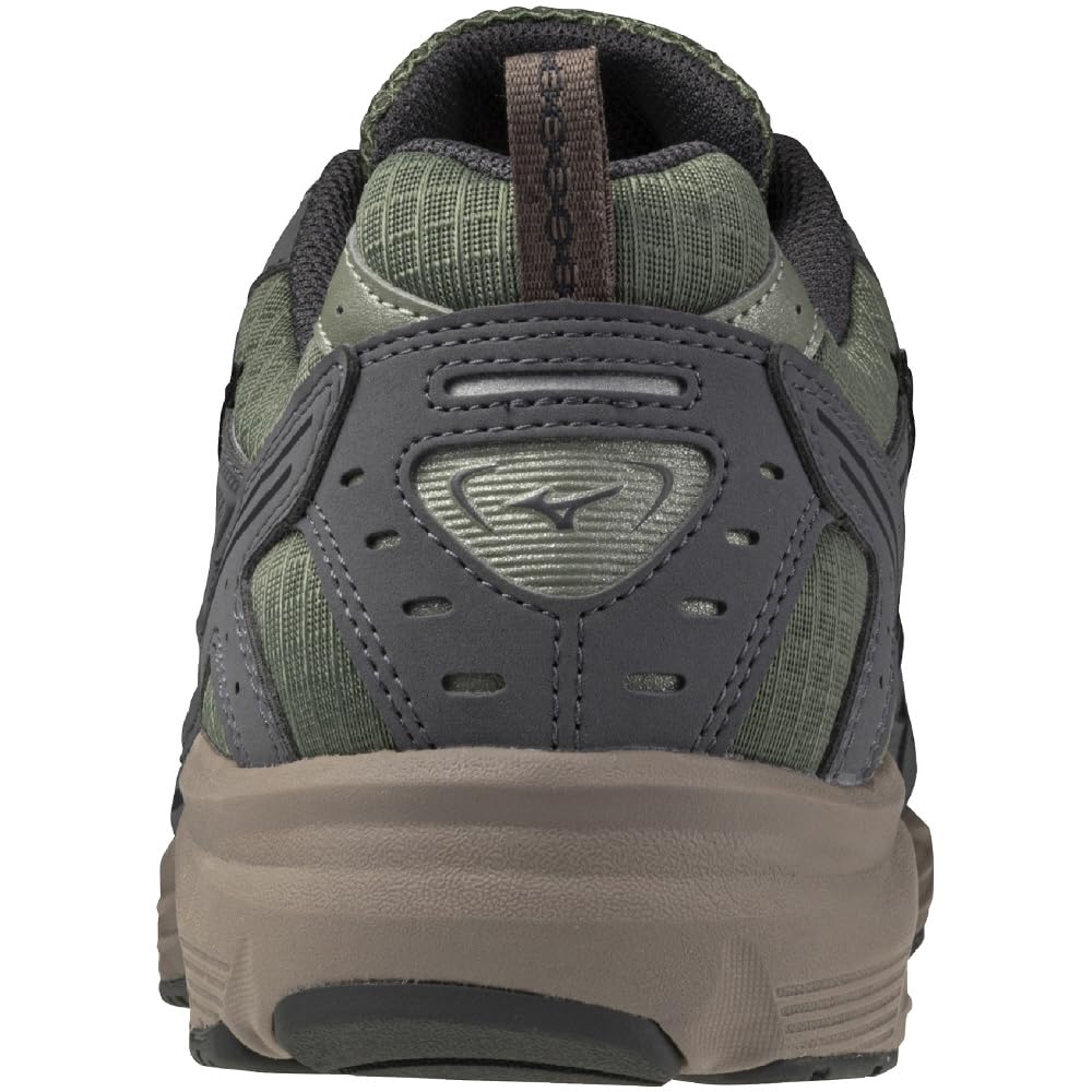 Mizuno MXR Casual Olive Green X Black X Metallic Size 3E Sneakers, Fashion, Commuting, School, Lifestyle, Gray, 28.5 Cm,