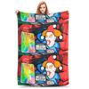 Balatro Playing Card Jocker Lusty Joker  Blanket Flannel Multi-Function Soft Throw Blankets For Home Bedroom Plush Thin Quilt
