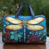 Dragonfly Series 3D Printed Women's Travel & Yoga Handbag