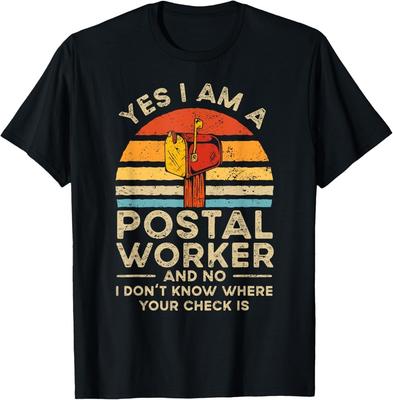Postal Worker Mail Delivery Postman T-Shirt Unisex T-Shirt