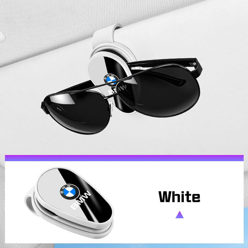 

Car Visor Glasses Clip For BMW X1 X2 X3 X5 X4 X6 X7 1 3 5 7 Series F40 E90 G20 G30 Sunglasses Storage Eyeglass Holder Accessorie