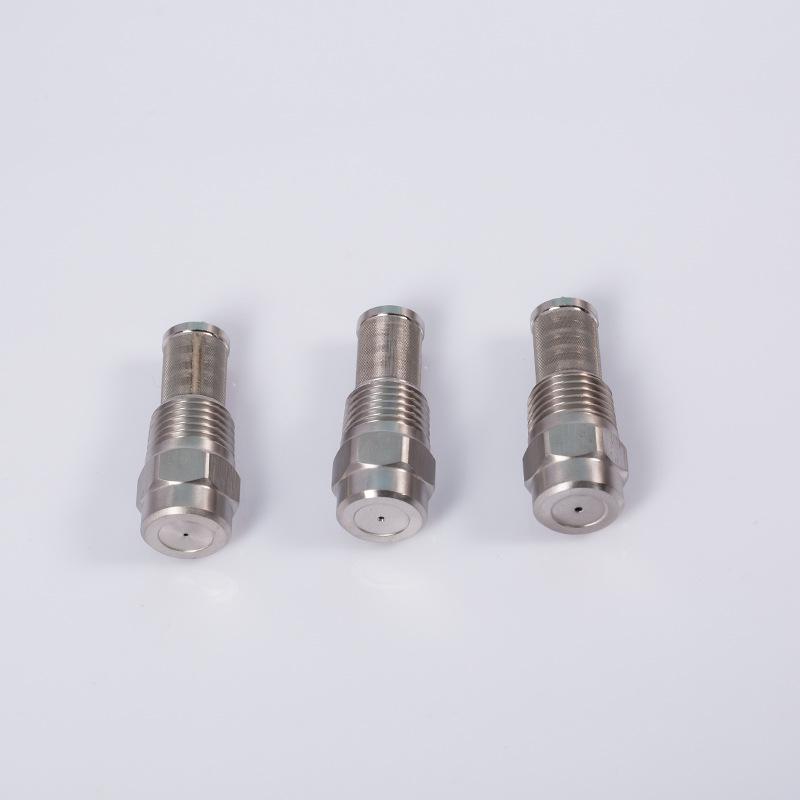 Stainless Steel Small Flow Conical Nozzle for Dust Removal, Humidification, and Disinfection.