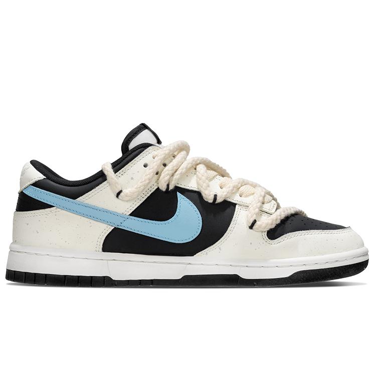 Nike Dunk Panda, Blueberry Low top Skateboard Shoes Men's White Blue DD1391-100(Team62-)