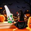 Halloween Outdoor Decorations Gnome Decor, Faceless Vampire Bat Doll Figurine for Shelf Table, Spooky Cute Ornament Party Home, Trick or Treat Festive