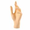 Versatile Hand Model Miniatures Ring Stand Art Supply Jewelry Display Stand  Photo Ring