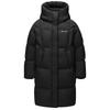 Tamboer Unisex Kinder Lange Kapuzen-Daunenjacke