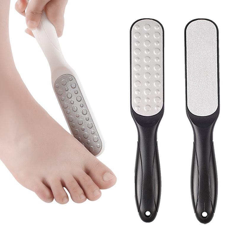 Stainless Steel Foot Rubbing Knife, Foot Grinding Household Foot Grinding To Remove Dead Skin, Dry and Wet Foot Skin Removal Tool To Grind