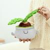 Office Cute Cartoon Green Plant Potted Plush Doll Car Meaning Holiday Gift Doll
