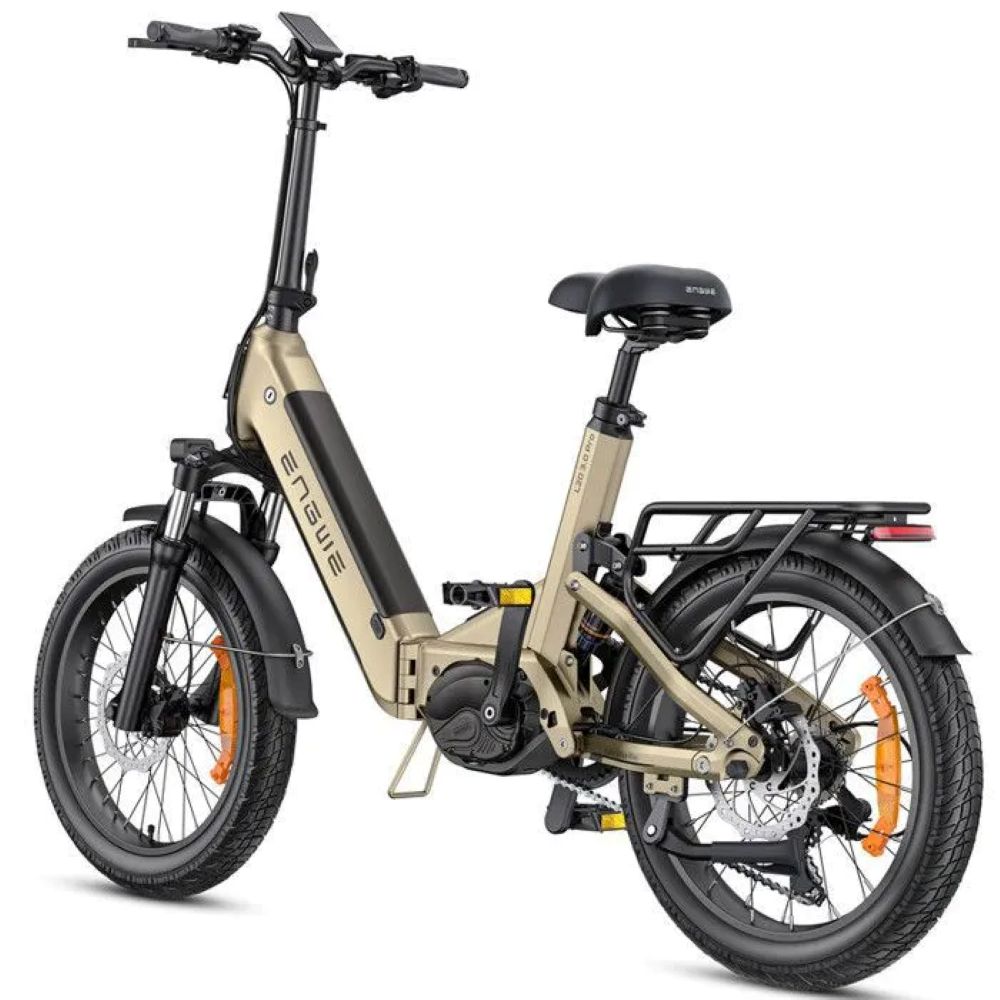 Składany rower elektryczny ENGWE L20 3.0 PRO, silnik 250W, bateria 48 V 15 Ah, prędkość maksymalna 25 km/h, zasięg 160 kilometrów, opony 20*3.0 cala
