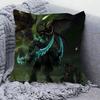 Explore the unknown W-World Of W-Warcraft Cushion Cover Pillowcase Upholstery Sofa Throw Pillow Home Decor Pillowcas