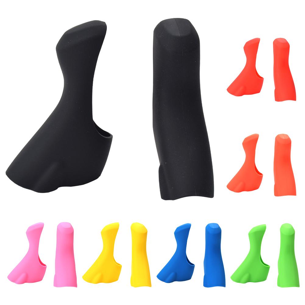 Hebelabdeckungen Bequeme Rennradschalthebel Schutzhauben Fahrrad Brems-Schalthebelabdeckung für SHIMANO ST-4700 ST-5800 ST-6800