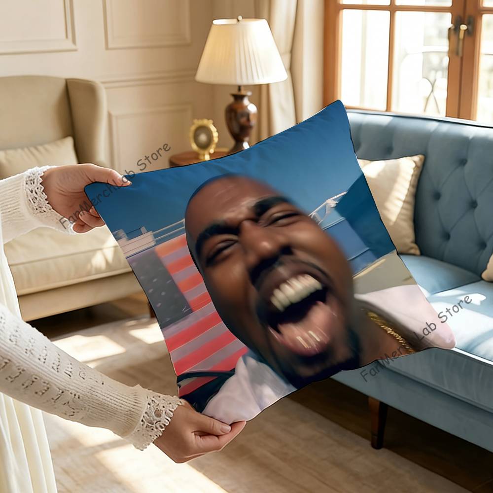 KKanye West Yeezus Ye Jesus Pillow Case For Sofa Decor Car Office Room Printing Cushion Cover Decorations and Protector