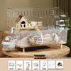 Golden Bear Acrylic Hamster Villa - Spacious Luxury Transparent Cage