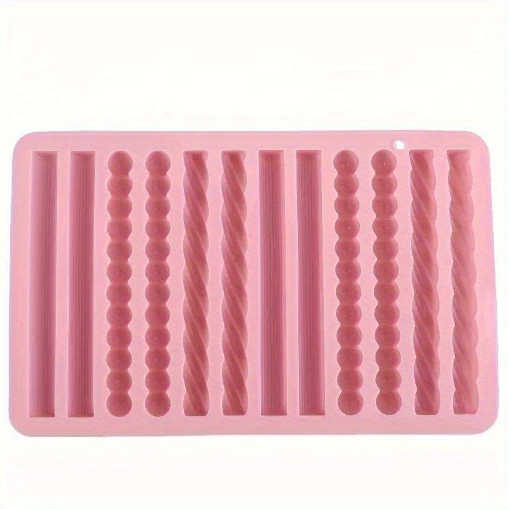 1 ks Multifunkční dlouhá tyč Modelovací silikonová forma DIY Příslušenství pro výrobu svíček