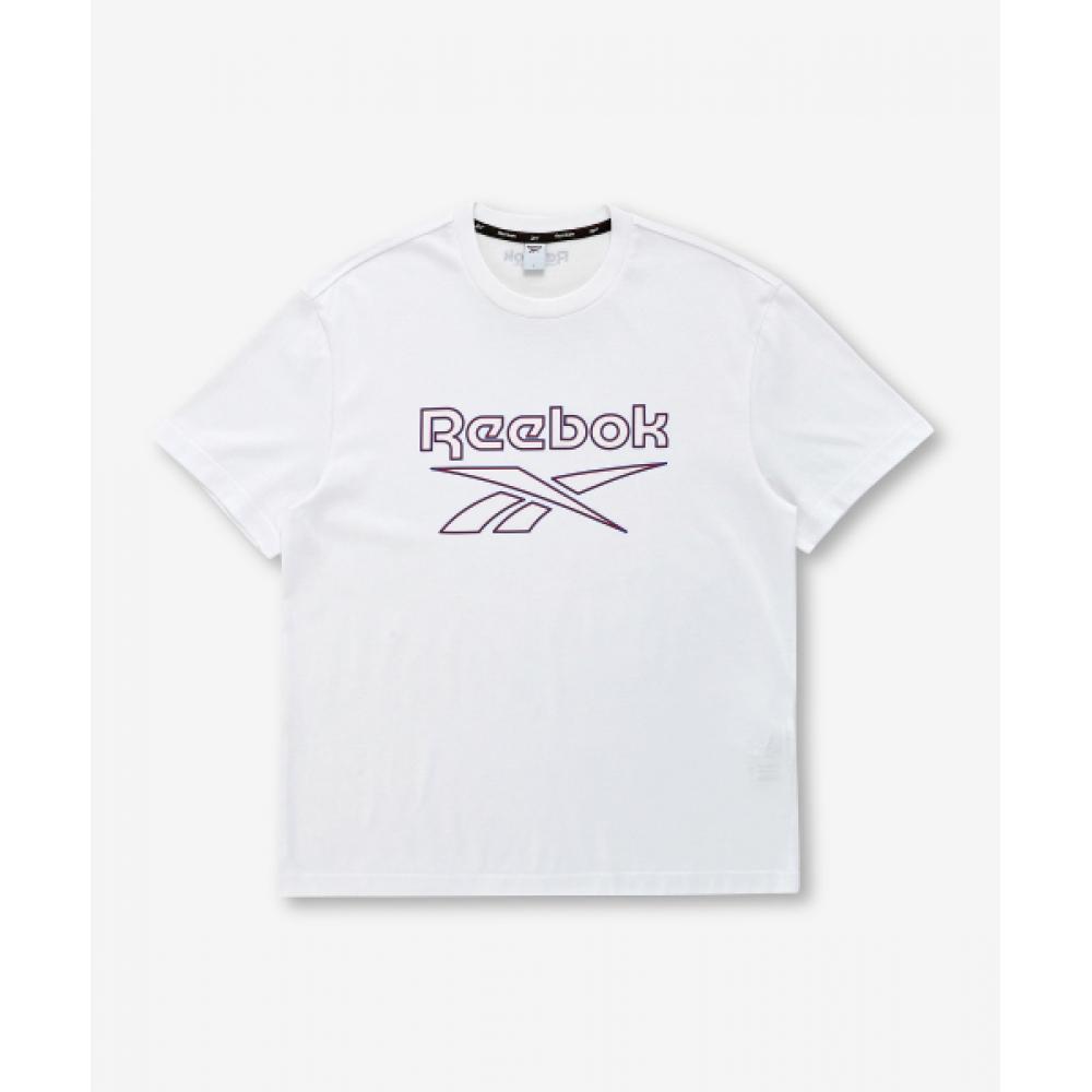 

Футболка с большим логотипом REEBOK, белая