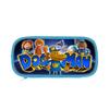 Dog Mans Cat Cartoon School Pen Bag With Durable Polyester For Elementary Students