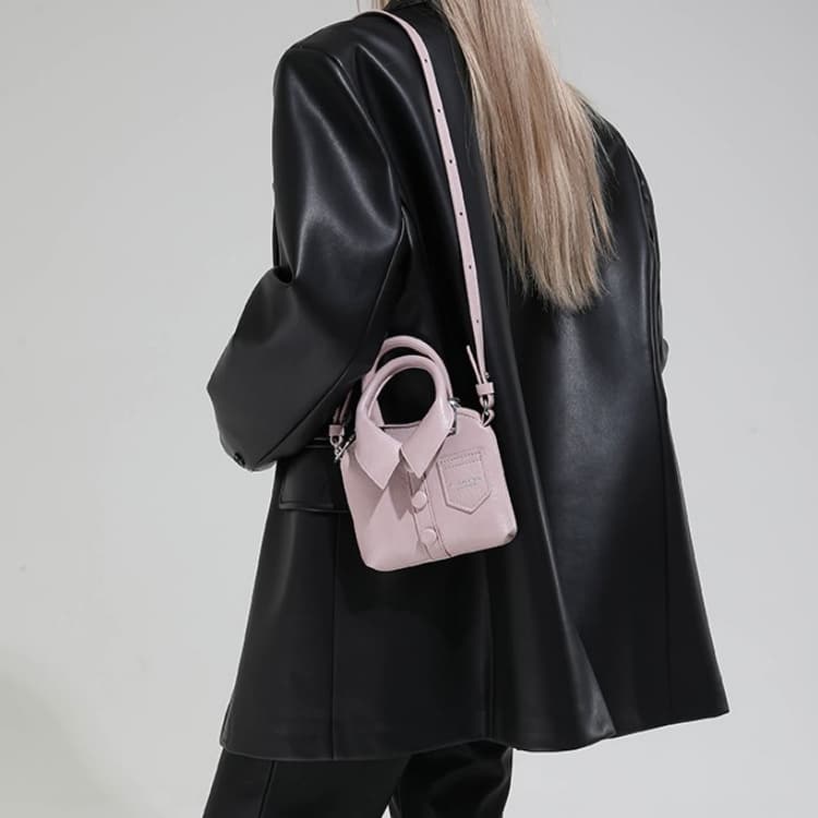 Mini tote bag female niche design one-shoulder crossbody bag