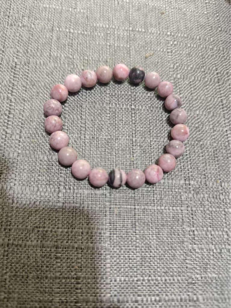 Green Aventurine Tiger's Eye Beaded Elastic Bracelet