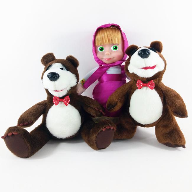 Popular Big-Eyed Dongsha Bear Plush Toy