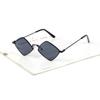 UV Protection Film Quadrilateral Frame Sun Glasses Diamond Shape Women's Sunglasses Men's Shades