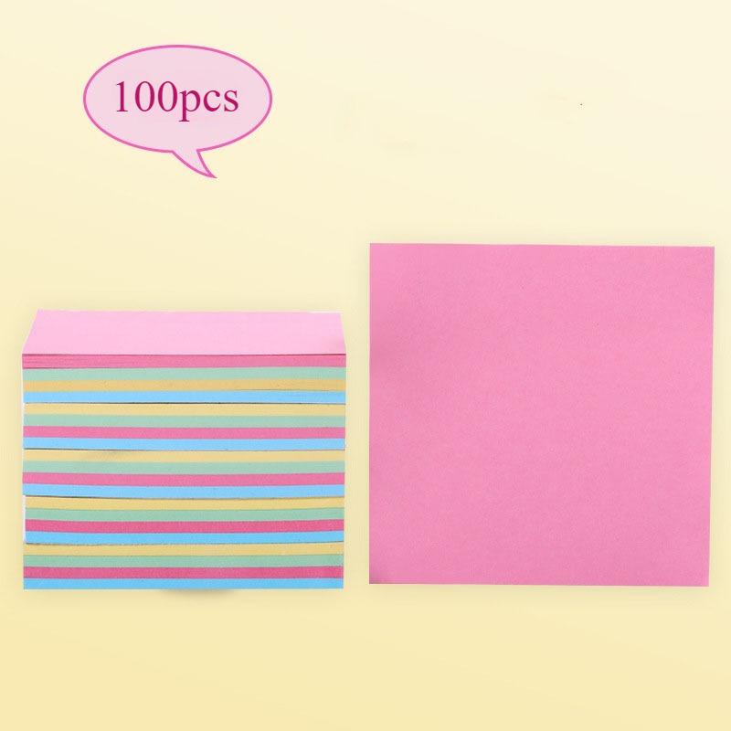 Geformtes Haftnotiz-Set - 100 Haftnotizen mit lustigem Design für Büro und Schule, wiederverwendbares selbstklebendes Notizpapier mit niedlichen Mustern