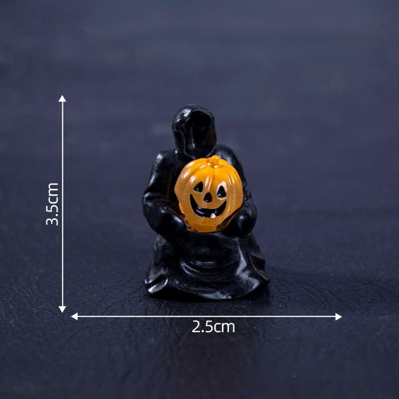 New Halloween grim reaper ghost doll, micro landscape DIY ornament accessories mini desktop ornament