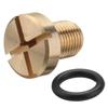 Durable Brass Coolant Expansion Screw Reliable Water Drainage Screw 17111712788 Replacement Suitable For E36 E39 E46