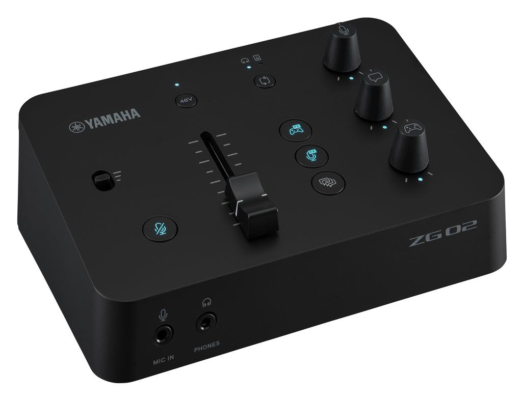 YAMAHA Audio Mixer Game Streaming Mixer ZG02 Game/Distribution